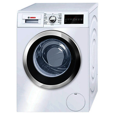 Bosch WAT32480GB Freestanding Washing Machine, 9kg Load, A+++ Energy Rating, 1600rpm Spin, White